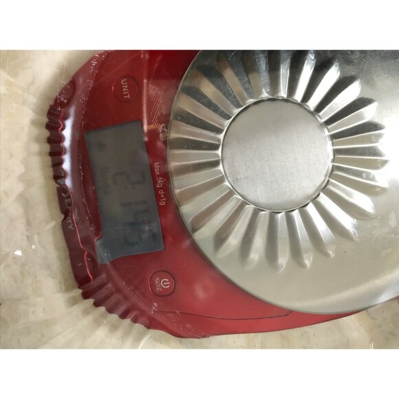 Vintage Clear Pressed Glass Serving Platter With Sunburst Pattern 11.5" - Picture 3 of 5